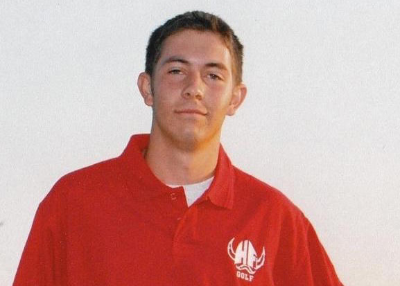 Peder in 2004 as a member of the Homewood-Flossmoor High School golf team