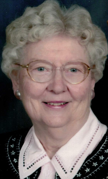 Gladys E. Damrose, wife of retired Covenant pastor Albert Damrose, died January 12.
